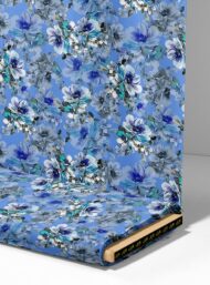 Petal flower style with blue,white colors - Image 4