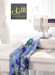 Petal flower style with blue,white colors - Image 7