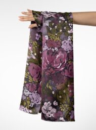 Petal flower style with purple,green colors - Image 3