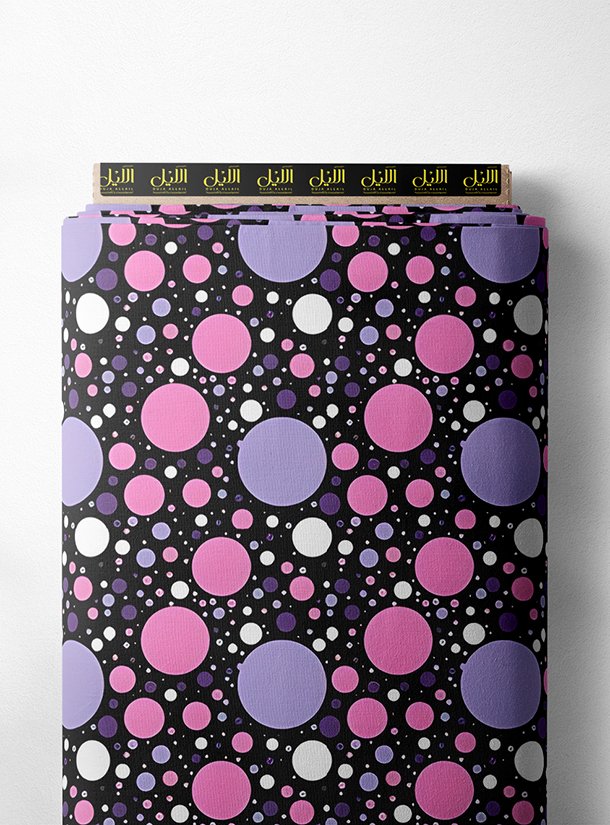 LAI01-3482_1.jpg Circle others style with pink,purple colors - Image 1