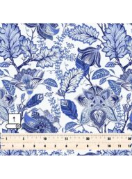 Leaf flower style with blue, white colors - Image 5