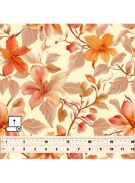 Petal flower style with orange,pink colors - Image 5