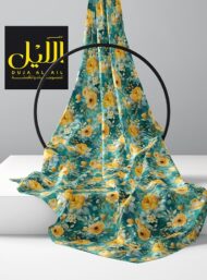 Leaf flower style with yellow,green colors - Image 2