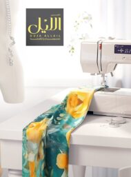 Leaf flower style with yellow,green colors - Image 7