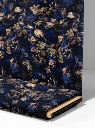 Bloom flower style with blue,black colors - Image 4