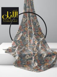 Petal flower style with blue,pink colors - Image 2