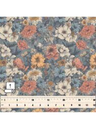 Petal flower style with blue,pink colors - Image 5