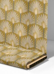 Leaf flower style with yellow,green colors - Image 4