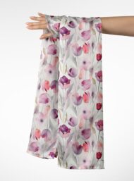 Petal flower style with pink,purple colors - Image 3
