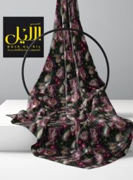 Petal flower style with pink,green colors - Image 2