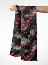 Petal flower style with pink,green colors - Image 3