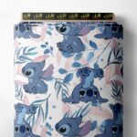 Stitch animal style with blue,pink colors
