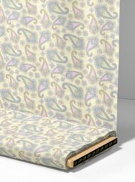 Paisley flower style with yellow,pink colors - Image 4