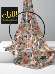 Bloom flower style with pink,green colors - Image 2