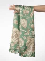 Leaf flower style with green, white colors - Image 3