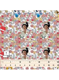 Princess flower style with pink,green colors - Image 5