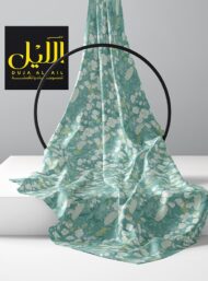 Petal flower style with green,white colors - Image 2