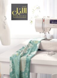 Petal flower style with green,white colors - Image 7