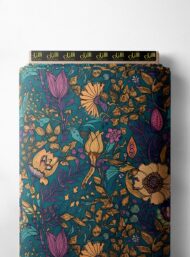 Leaf flower style with green,yellow colors