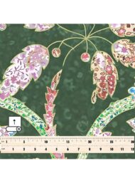 Leaf flower style with green,pink colors - Image 5