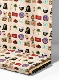 Hand mixed style with brown,white colors - Image 4