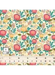 Bloom flower style with pink,yellow colors - Image 5