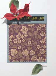 Bloom flower style with brown,white colors - Image 6