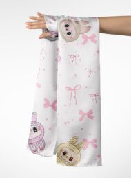 Bunny animal style with pink,white colors - Image 3