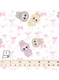 Bunny animal style with pink,white colors - Image 5