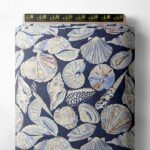 Shell ocean and sky style with white,blue colors