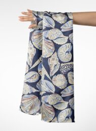 Shell ocean and sky style with white,blue colors - Image 3