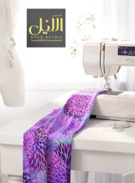 Bloom flower style with purple,pink colors - Image 7