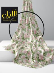 Bloom flower style with pink,green colors - Image 2