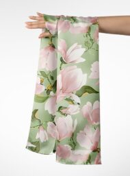 Bloom flower style with pink,green colors - Image 3