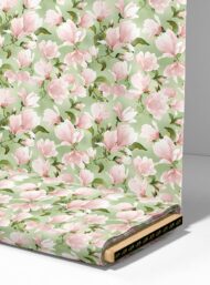 Bloom flower style with pink,green colors - Image 4