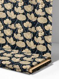 Bloom flower style with white,green colors - Image 4