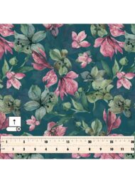 Bloom flower style with green,pink colors - Image 5