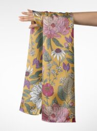 Leaf flower style with pink,white colors - Image 3