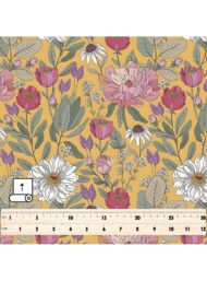 Leaf flower style with pink,white colors - Image 5