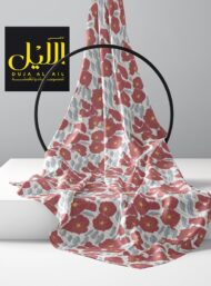 Petal flower style with red,green colors - Image 2