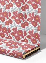 Petal flower style with red,green colors - Image 4