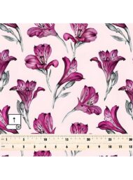 Petal flower style with pink,green colors - Image 5