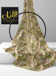 Leaf flower style with green,white colors - Image 2