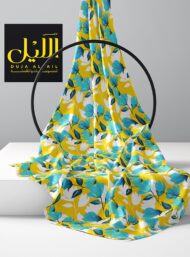 Bloom flower style with blue,yellow colors - Image 2