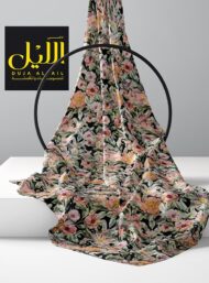 Bloom flower style with pink,green colors - Image 2