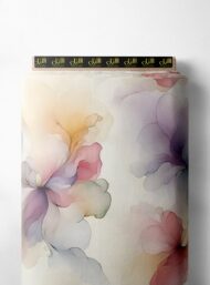 Bloom flower style with pink,purple colors