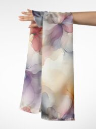 Bloom flower style with pink,purple colors - Image 3