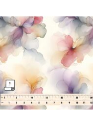 Bloom flower style with pink,purple colors - Image 5