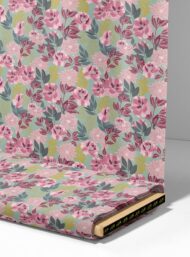 Petal flower style with pink,green colors - Image 4