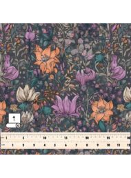 Petal flower style with purple,orange colors - Image 5